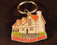 Shakespeares Birthplace metal keyring